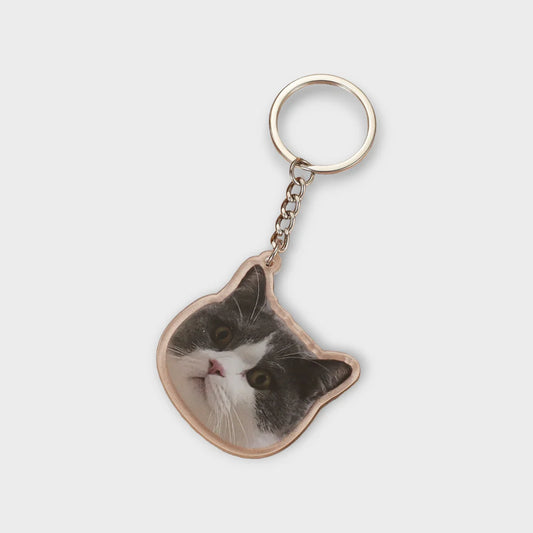 Pet Cut Out Acrylic Keychain